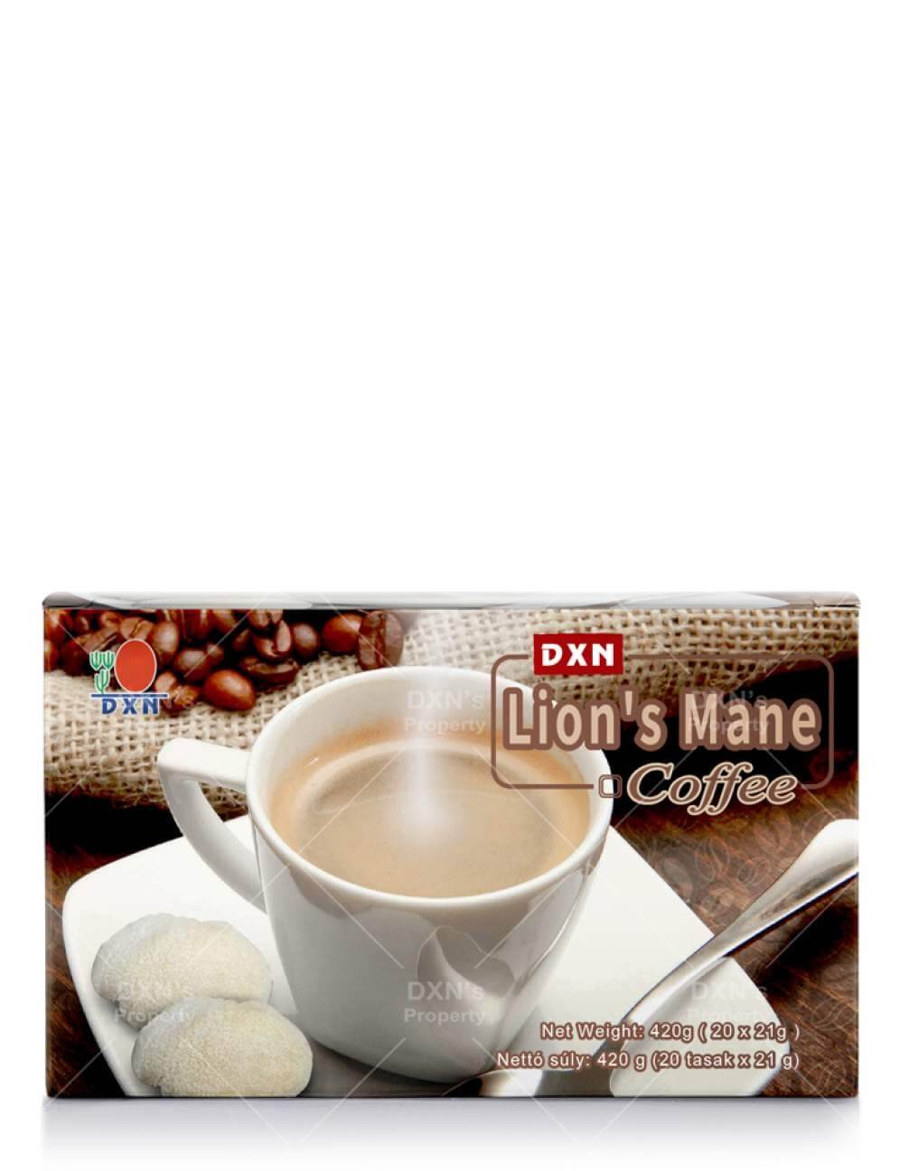 DXN Café Melena de León (Lion's Mane Coffee) – 20 sobres