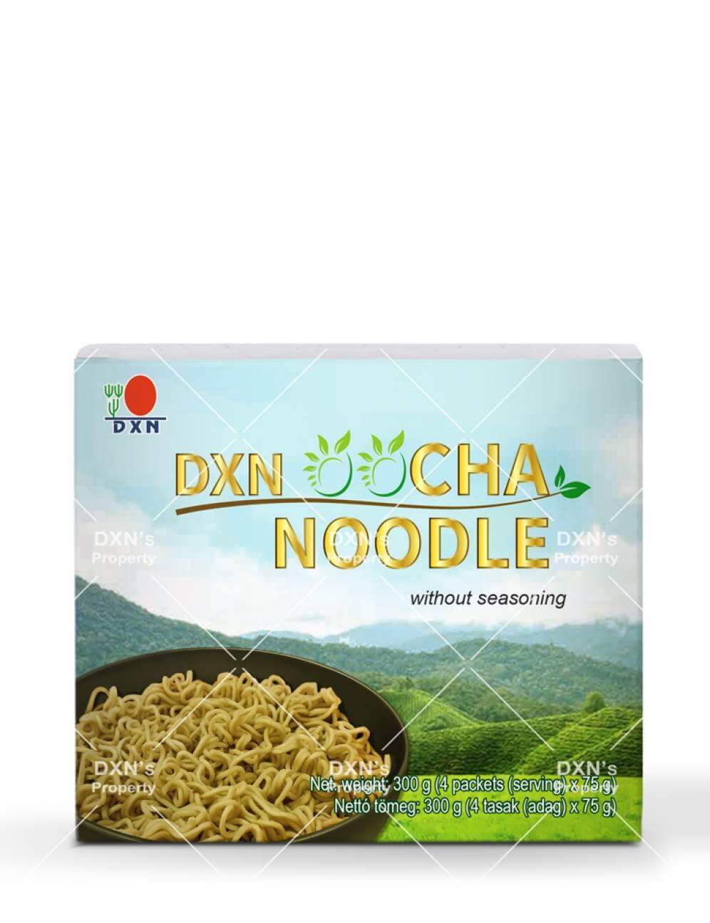 DXN Oocha Noodle – Fideos (4 x 75g)