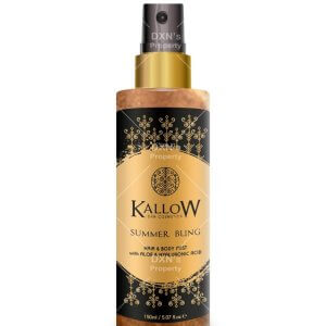 Kallow Summer Bling – Bruma para pelo y cuerpo con aloe y ácido hialurónico 150ml (PVP)